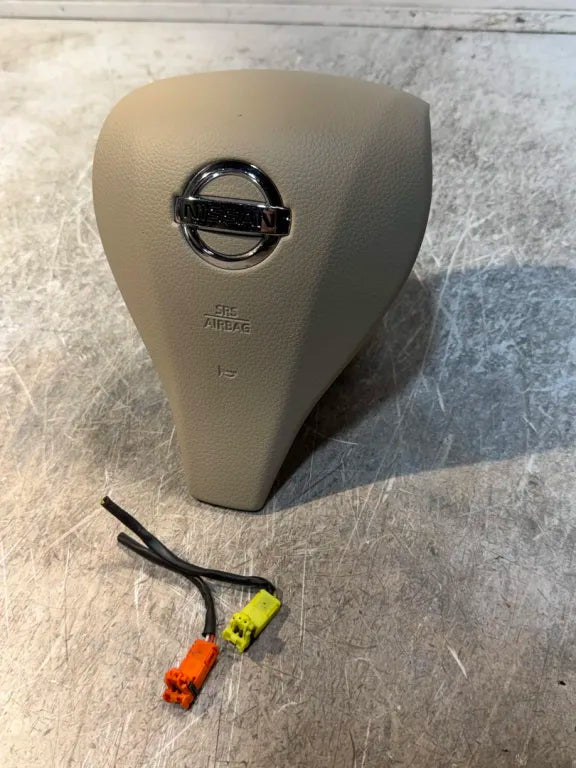 2013-2018 Nissan Altima Rogue Left Driver Side Steering Wheel Airbag Tan OEM