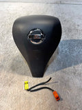 2013-2018 Nissan Altima Rogue Left Driver Side Steering Wheel Airbag Black OEM
