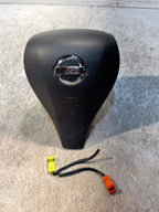 2013-2018 Nissan Altima Rogue Left Driver Side Steering Wheel Airbag Black OEM