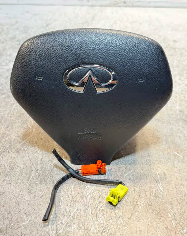 2007 - 2015 Infiniti G25 G35 G37 EX35 Steering Wheel Airbag Black OEM