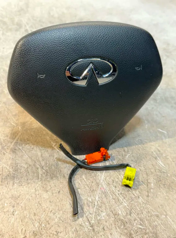 2007 - 2015 Infiniti G25 G35 G37 EX35 Steering Wheel Airbag Black OEM