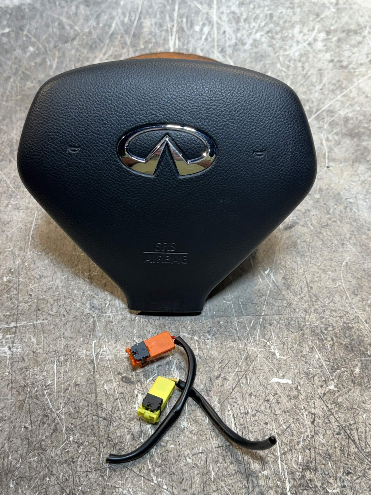 2007 - 2015 Infiniti G25 G35 G37 EX35 Air Bag Steering Wheel Airbag Black OEM