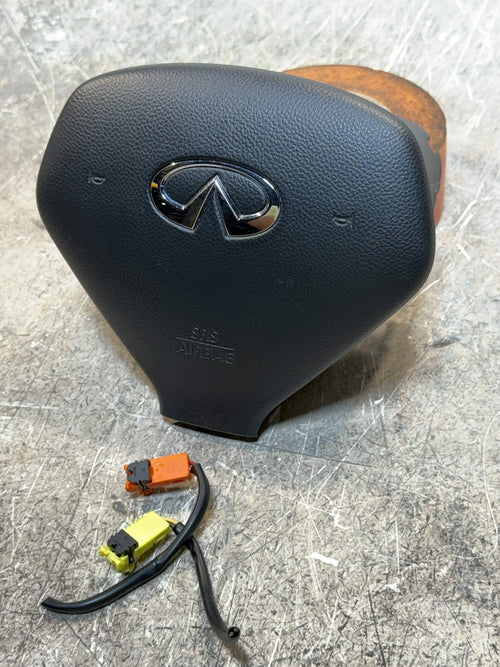 2007 - 2015 Infiniti G25 G35 G37 EX35 Air Bag Steering Wheel Airbag Black OEM