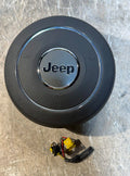 2013-2017 Jeep Wrangler Steering Wheel Airbag Black OEM