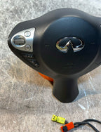 2009-2017 Infiniti FX35 FX37 QX70 Steering Wheel Airbag Black OEM