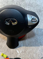 2009-2017 Infiniti FX35 FX37 QX70 Steering Wheel Airbag Black OEM