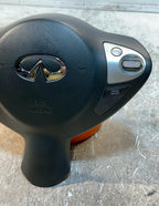 2009-2017 Infiniti FX35 FX37 QX70 Steering Wheel Airbag Black OEM