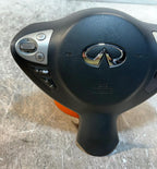 2009-2017 Infiniti FX35 FX37 QX70 Steering Wheel Airbag Black OEM