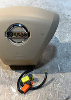 2015-2023 Nissan Murano Steering Wheel Airbag Beige OEM