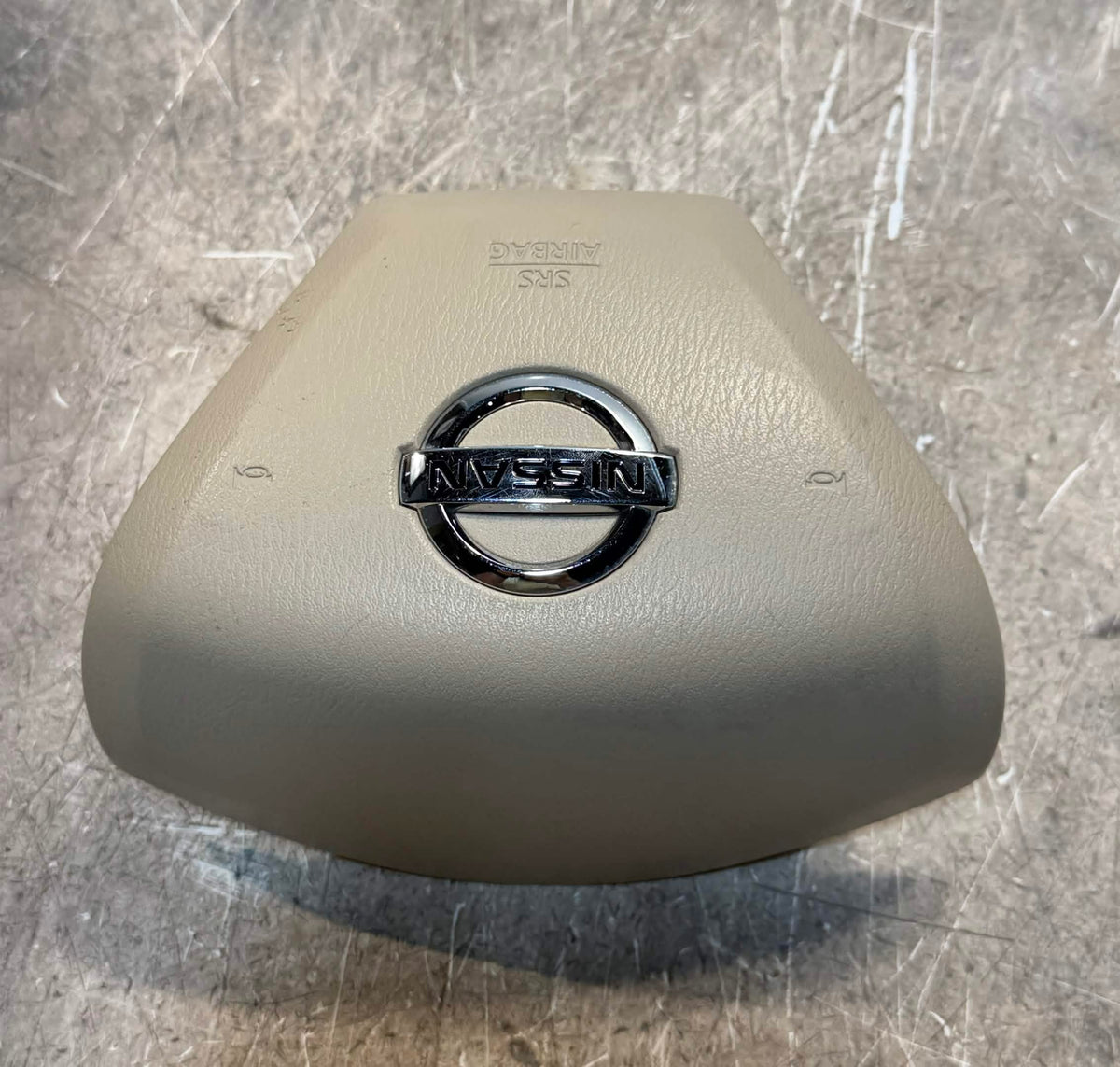 2015-2023 Nissan Murano Steering Wheel Airbag Beige OEM