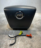 2013-2015 Nissan Titan Steering Wheel Airbag Black OEM